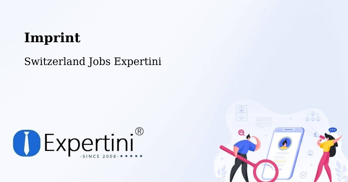 Imprint – Thalwil - Switzerland Jobs Expertini